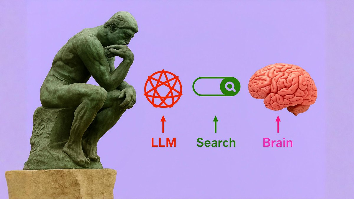 🤖💭 Hvad gør #AI ved vores evne til at tænke selv?
Vi husker ikke længere numre eller veje pga. smartphones – hvad sker der, når vi overlader endnu mere til ChatGPT &amp; Grok?

🎧 Techtopia 378 om kognitive omkostninger ved generativ AI med <a href="/NannaInie/">Nanna Inie</a> 
👉 techtopia.dk/techtopia-378-…