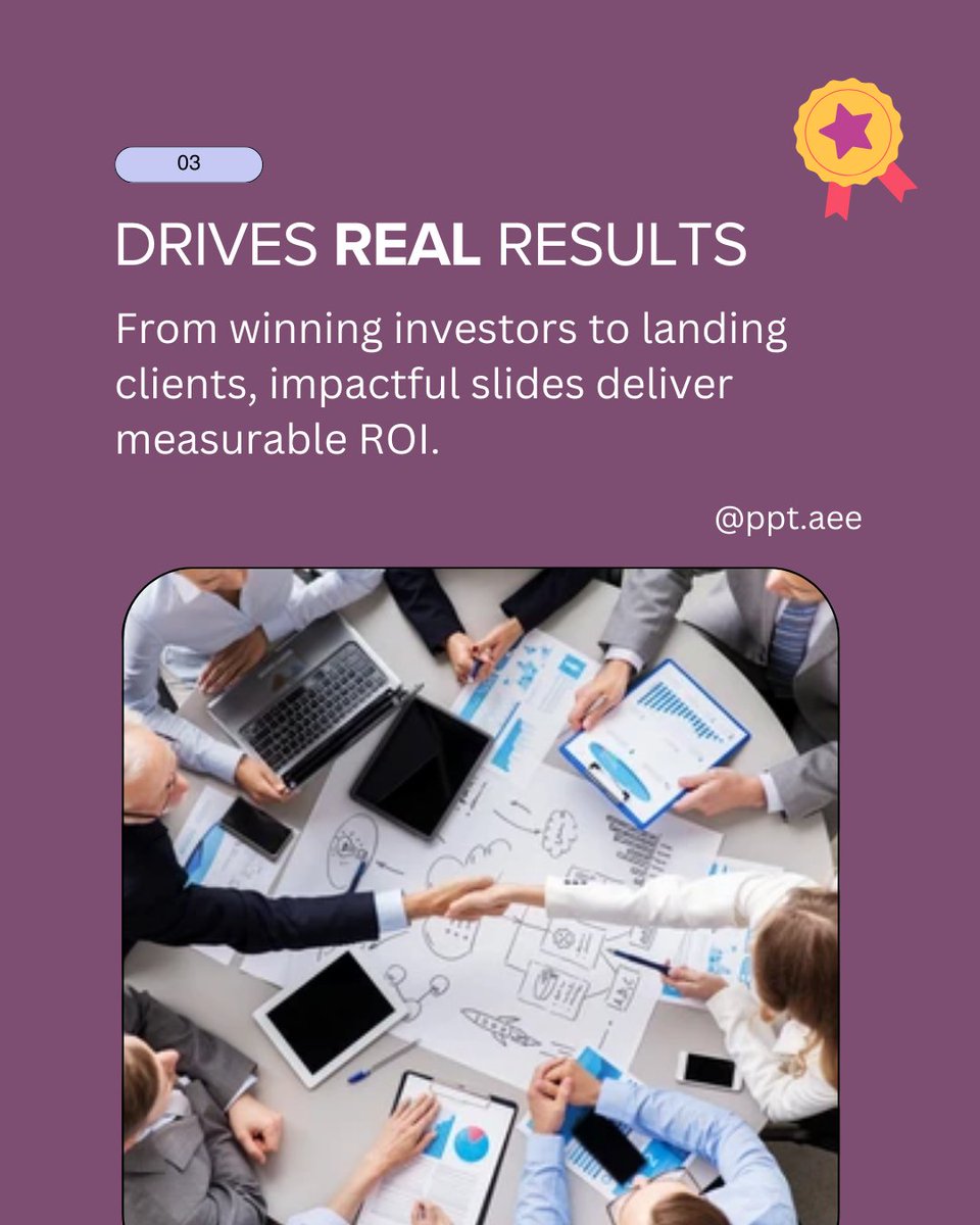 PPT AE (@ppt_uae) on Twitter photo Are you ready to change boring slides into powerful ROI boosters? Connect with us today and let’s make your ideas shine!
📩: hello@ppt.ae
.
.
#presentation #powerpoint #slidedesign #pitchdeck #fyp #K2Think #MondayMorning #ROI Are you ready to change boring slides into powerful ROI boosters? Connect with us today and let’s make your ideas shine!
📩: hello@ppt.ae
.
.
#presentation #powerpoint #slidedesign #pitchdeck #fyp #K2Think #MondayMorning #ROI