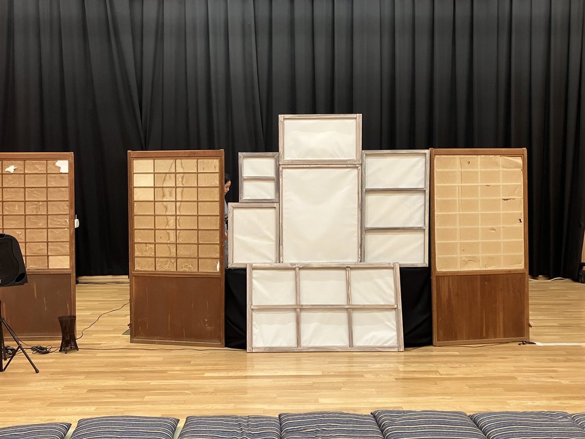 tetuK60's tweet image. 亜細亜の骨-影絵芝居『鯨生』東北巡りも山形市が最終地デス‼️全く新しくなった県民ホールのスタジオ2にて上演しました❣️
大人達にもスクリーン裏の秘密には興味津々でした‼️
来週からはいよいよ『鯨生』西日本篇デス❣️