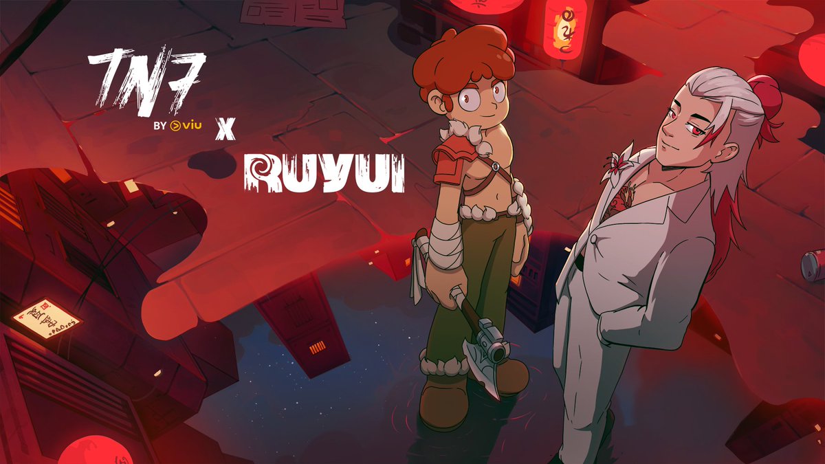 RuyuiStudios's tweet photo. Happy to announce that we’re partnering with @tn7_viu by @ViuSG, one of Asia’s top streaming platforms!

Ruyui, on screens? ⏰🤫 https://t.co/g1dpv7fhrf