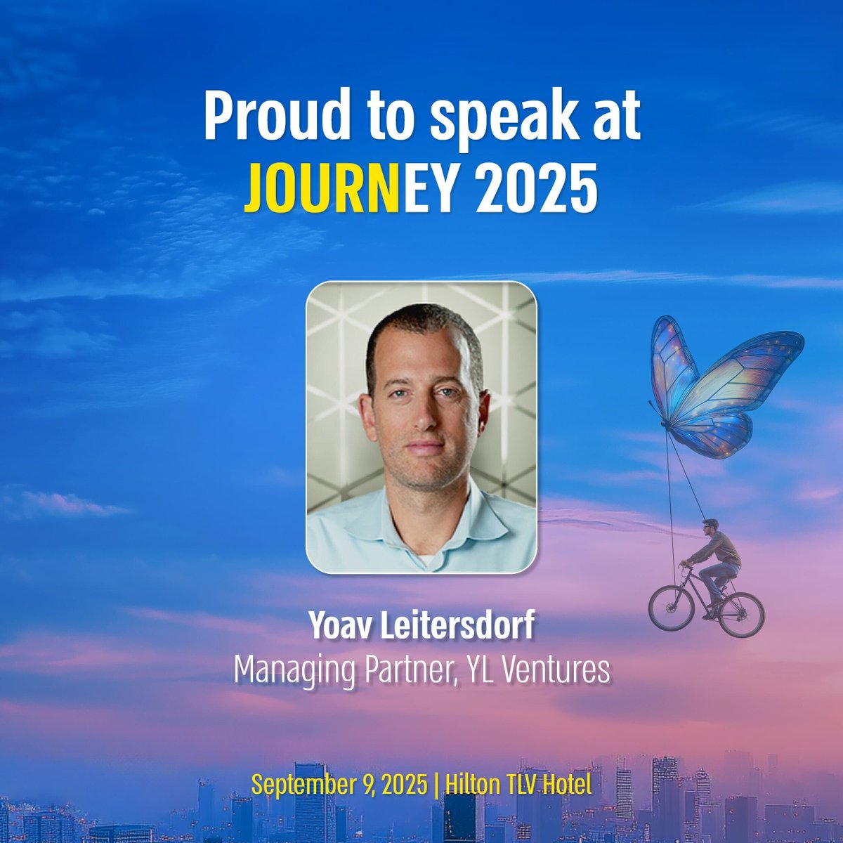 We’re looking forward to joining EY at the Journey 2025 conference in Tel Aviv tomorrow! Yoav Leitersdorf, will take the stage in Hall A from 15:00–15:50 to discuss the current landscape of Israeli cybersecurity and the opportunities shaping the next generation of founders.