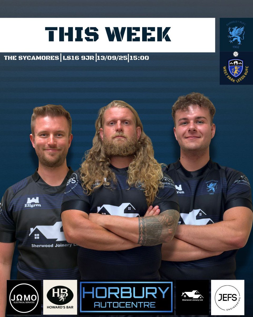 BarnsleyRUFC's tweet image. After our brilliant start to the season at home we now travel away to West Park Leeds!

#upthegriff
#UReds