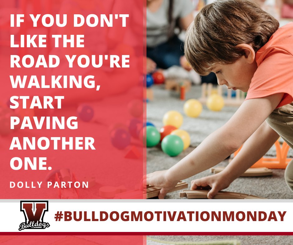 Our VCS team encourages you to stay motivated! #BulldogMotivationMonday