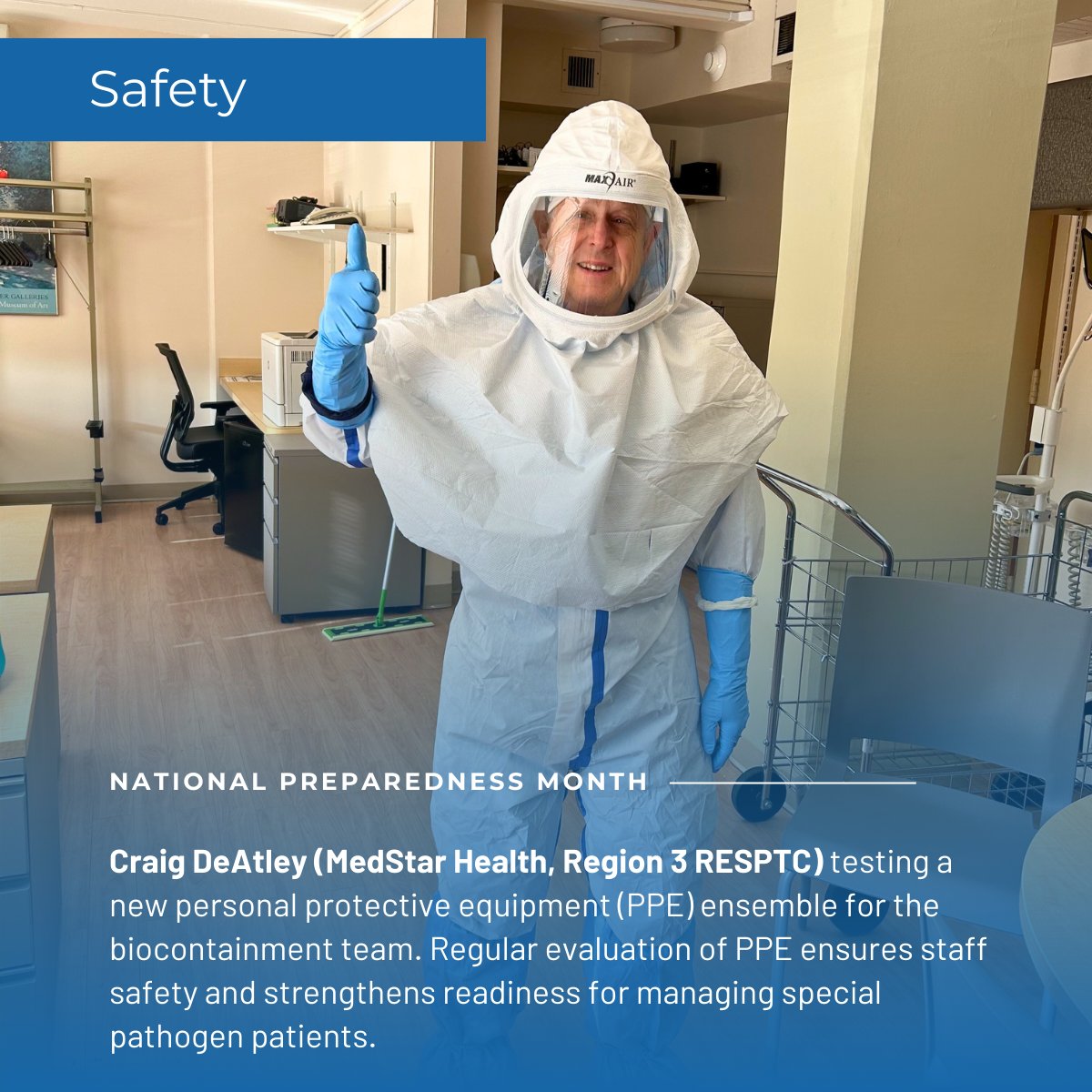 TheNETEC's tweet image. Behind every strong response is strong preparedness.
This #NationalPreparednessMonth, meet the NETEC Emergency Management Workgroup—planning, training & coordinating to keep healthcare ready for high-consequence infectious diseases.
#NETEC #HealthcarePreparedness #HCID