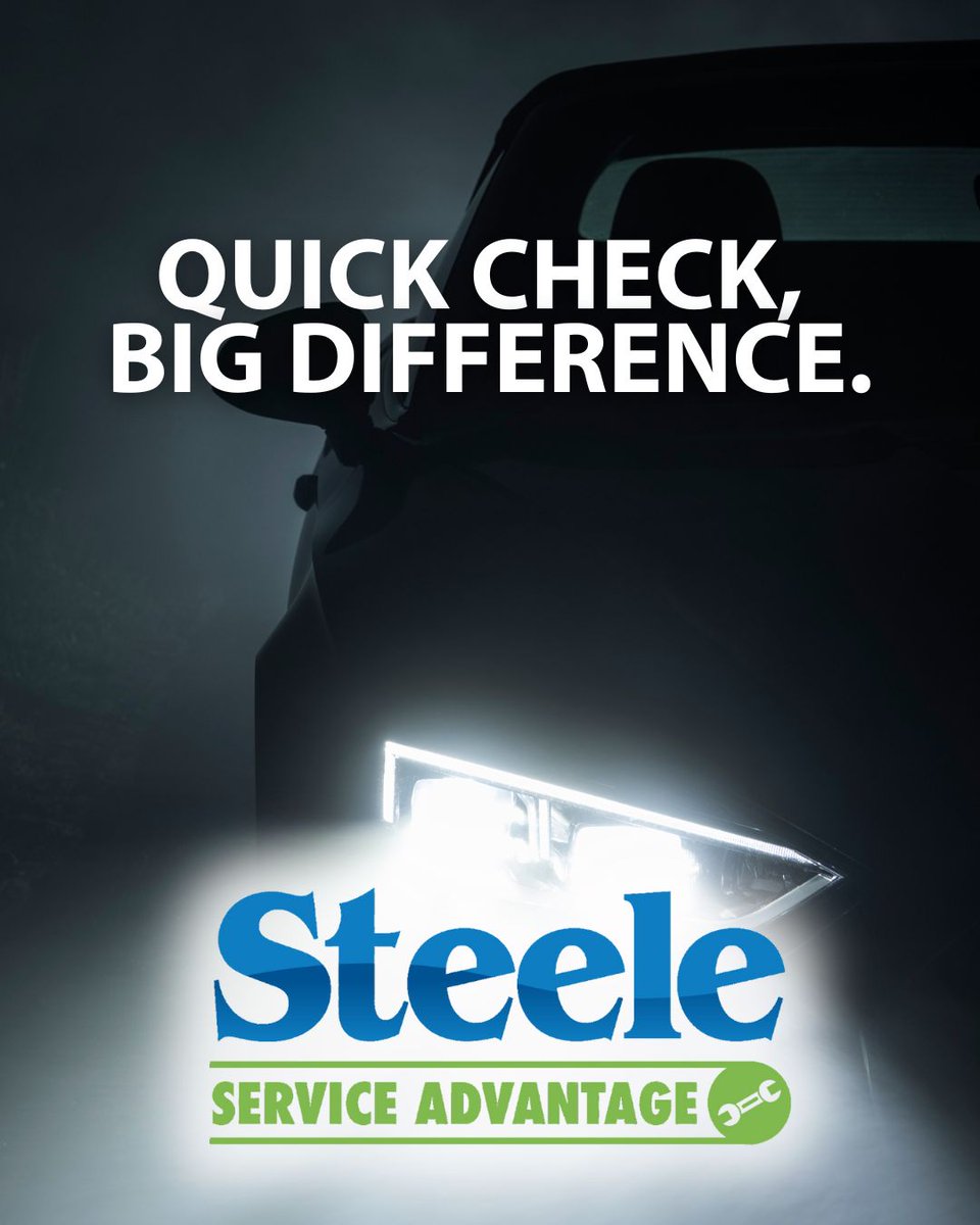 As days get shorter, make sure your headlights are ready!💡 You might not notice if one’s burnt out.🚗 

Book your appointment at any Steele dealership👉 steeleauto.com/service/schedu… 

#SteeleAutoGroup #SteeleAdvantageFinancing #SteeleServiceAdvantage  #CarMaintenance  #SeasonalSafety