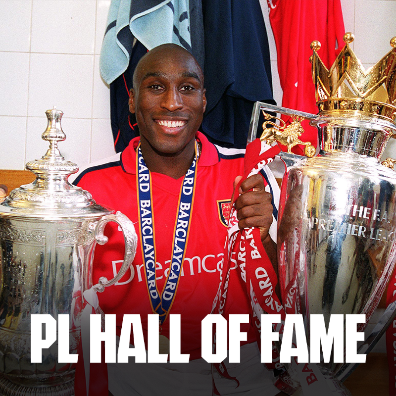 Arsenal's tweet photo. Sol Campbell and Cesc Fabregas are contenders for this year’s Premier League Hall of Fame class 🎖️

Vote for Sol and Cesc 👇