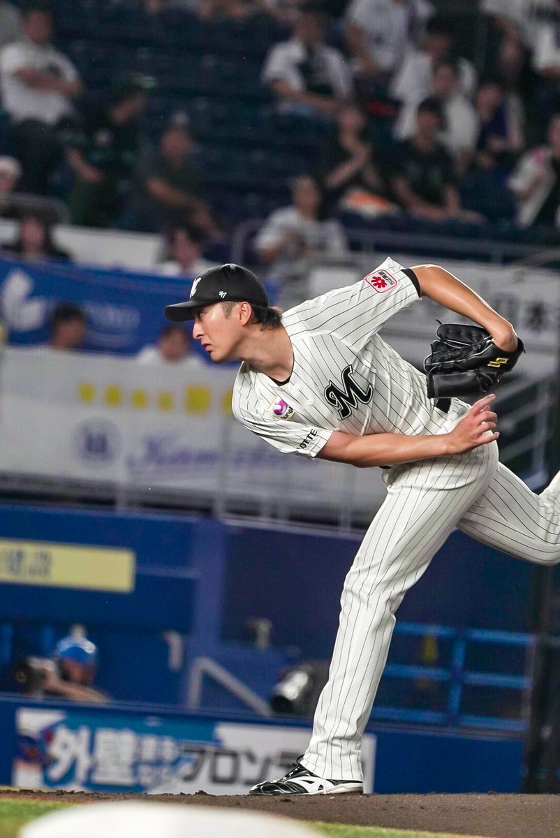 2025-09-08 マリン
支配下復帰後本拠地初登板、3年ぶり
の勝利おめでとうございます😭👏現地で見れて嬉しすぎた😭😭
#河村説人