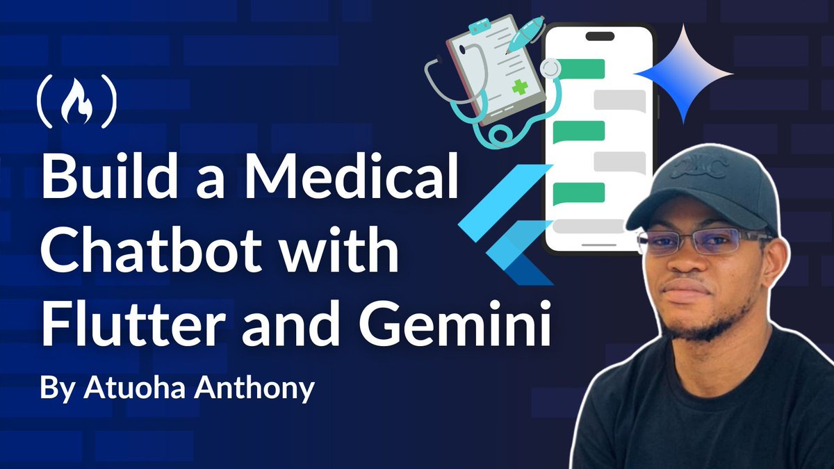 Chatbots can be helpful in a wide variety of industries, and healthcare is no exception.

In this tutorial, @atuohaa walks you through building a medical chatbot with Flutter and Gemini.

You'll set up your development environment, review the project structure, walk through the