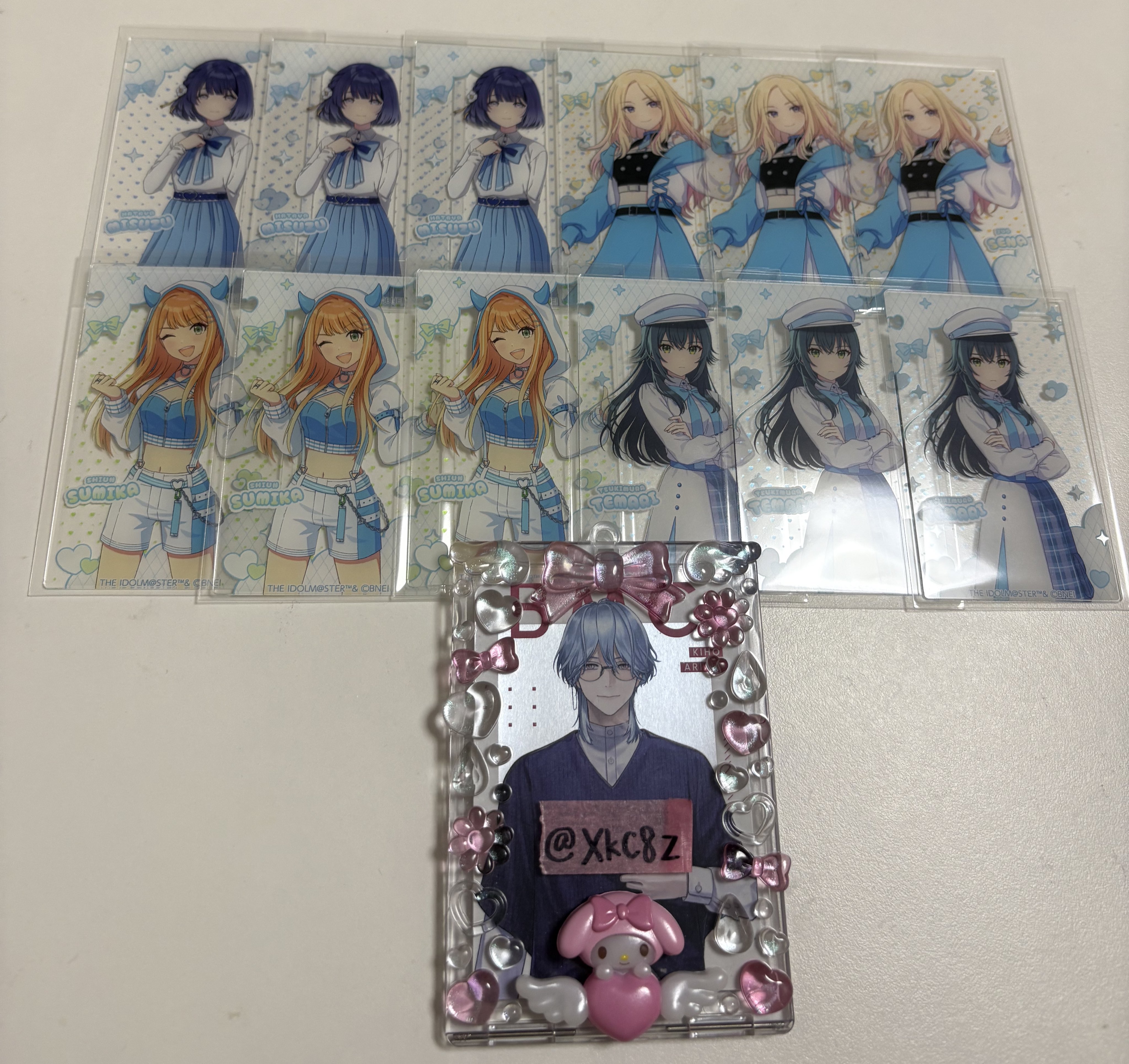 学マス アニメバコ アクリルカード まとめ売り 単品】「学園アイドルマスター」アクリルカード（全12種