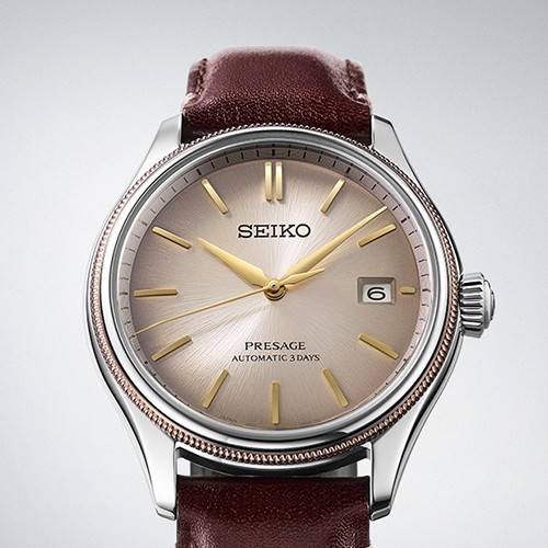 ashokpandian's tweet image. Seiko launches the Seiko Presage Classic Series | Upcycled Leather Strap Limited Edition #seiko #seikopresage #automaticwatches #upcycledleather