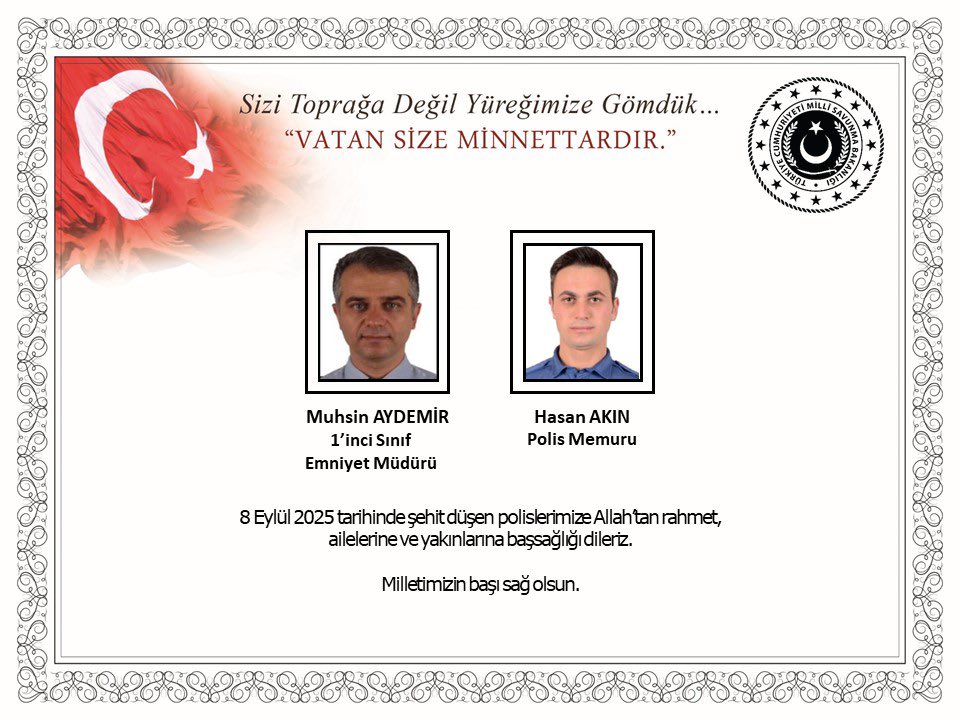 Başımız sağ olsun! 🇹🇷