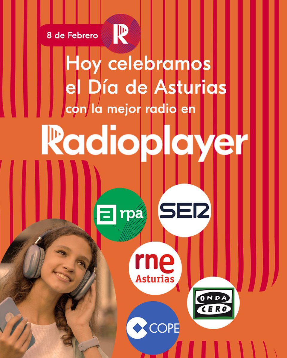 Celebra el Dia de Asturias con la mejor Radio, en Radioplayer. Descarga nuestra app y descubre una manera diferente de escuchar la radio. Toda la información, deporte, entretenimiento y la mejor música non-stop!
