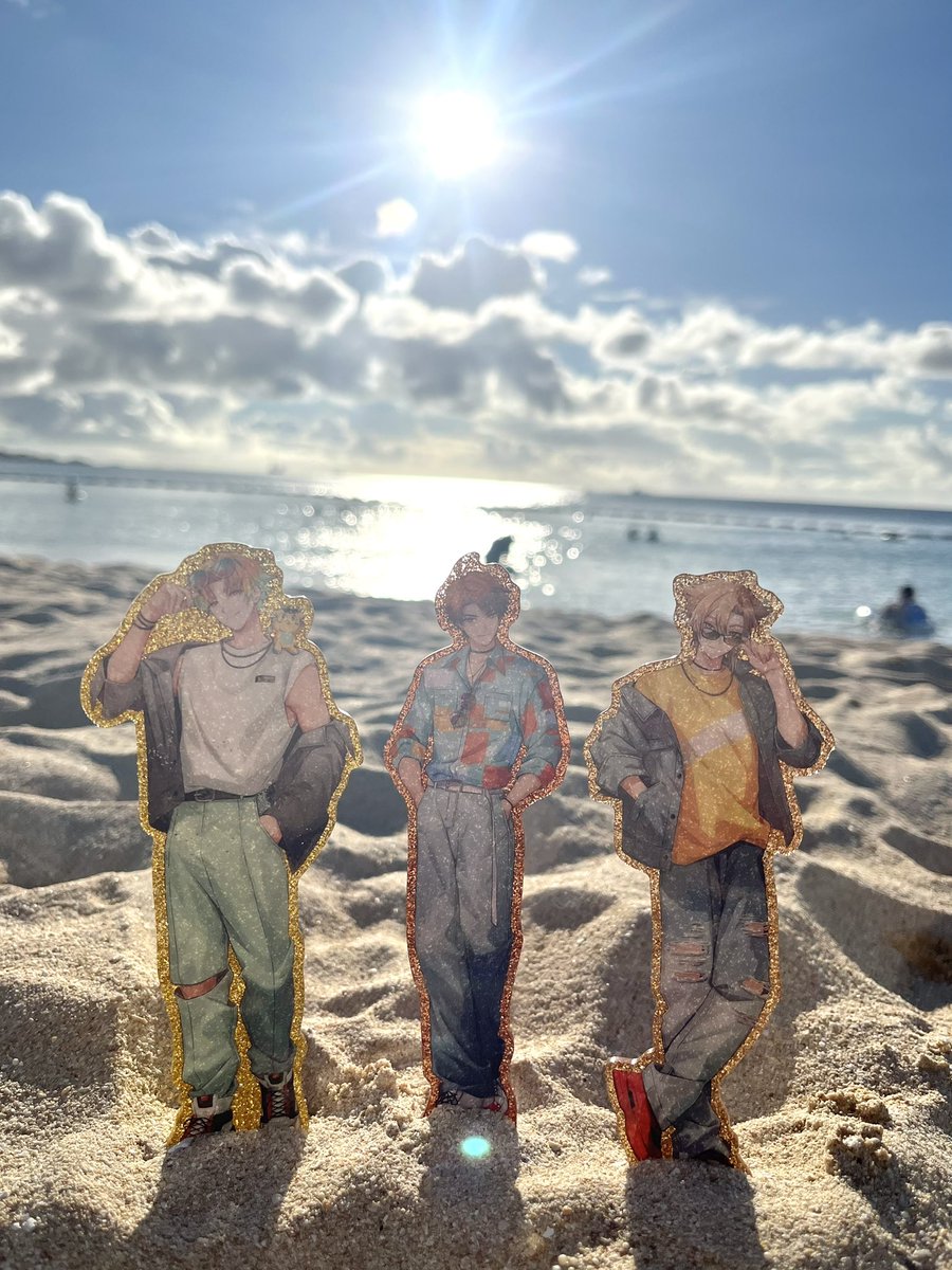 夏が似合う男たちを見てくれ
これが三ミ一体＿＿＿＿＿＿＿＿＿＿＿＿

#三ミ一体