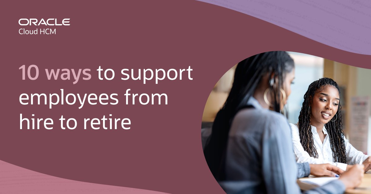 Looking for an all-in-one HR solution? Discover why organizations across industries choose Oracle Fusion Cloud HCM to simplify processes and help their employees thrive. social.ora.cl/6011AGiQf