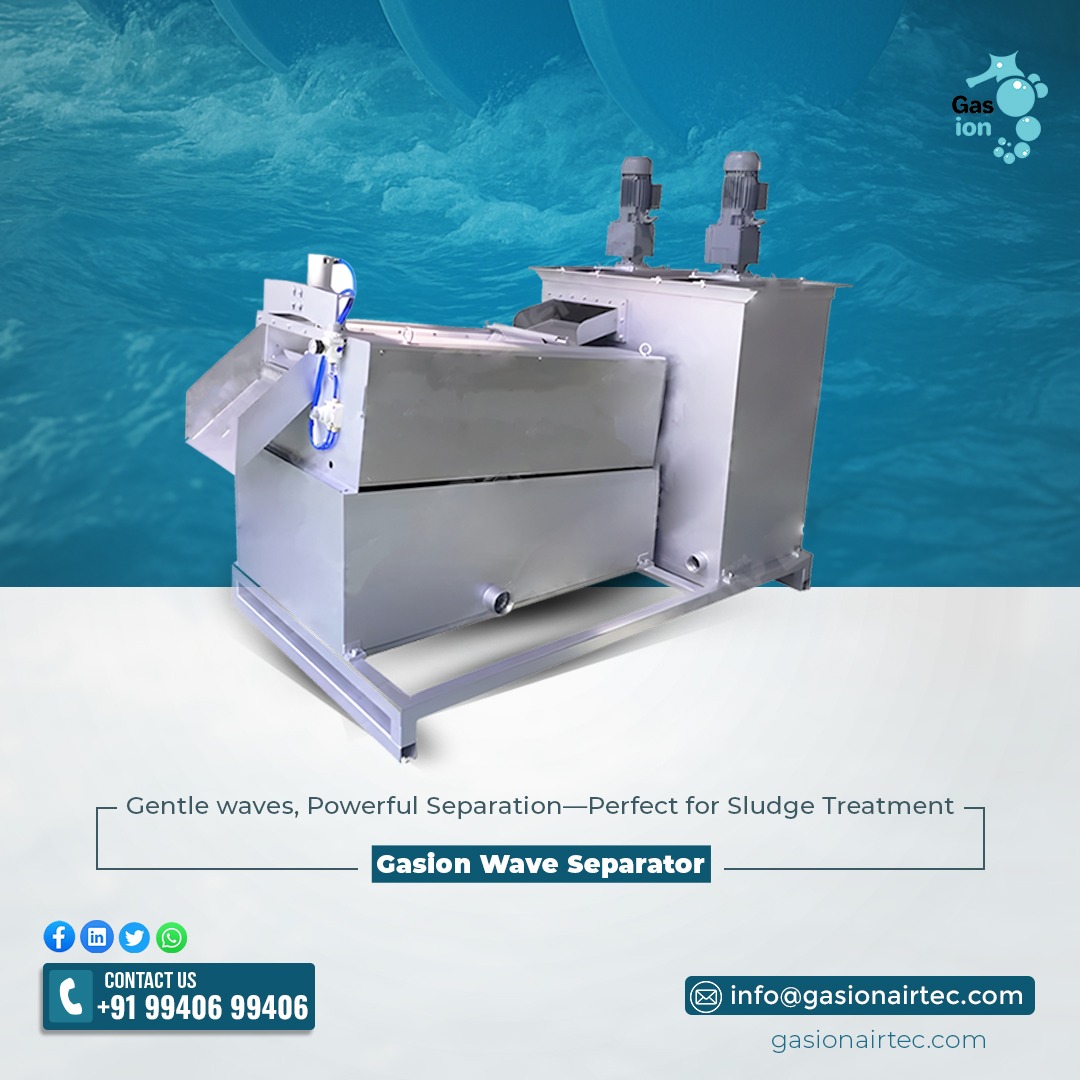 gasionairtec's tweet image. Gasion Wave Separator:  Gentle Waves, Powerful Separation - perfect for Sludge Treatment

Web: gasionairtec.com
Mail: info@gasionairtec.com
Contact No: 099406 99406
#finebubblediffuser #bubblediffuser #sludgedewateringsystem #Odox #megabubblegenerator #dewateringsystem