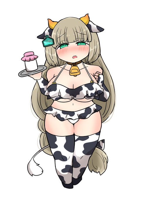 むっちりちみっこいカウカウセピアさん💕
太ももは太いから太ももっていうんすよ!!!!!
プリボムに間に合えばいいな!!
アクスタにします🐮 