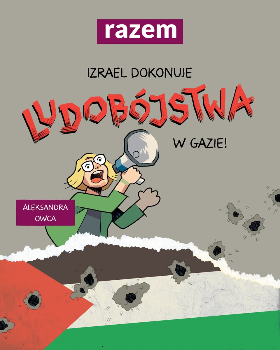 partiarazem's tweet photo. Izrael dokonuje ludobójstwa w Gazie!🧵
Dziękujemy Tomaszowi Spellowi za opracowanie i wykonanie świetnego komiksu. https://t.co/b0Xs2KJC7A