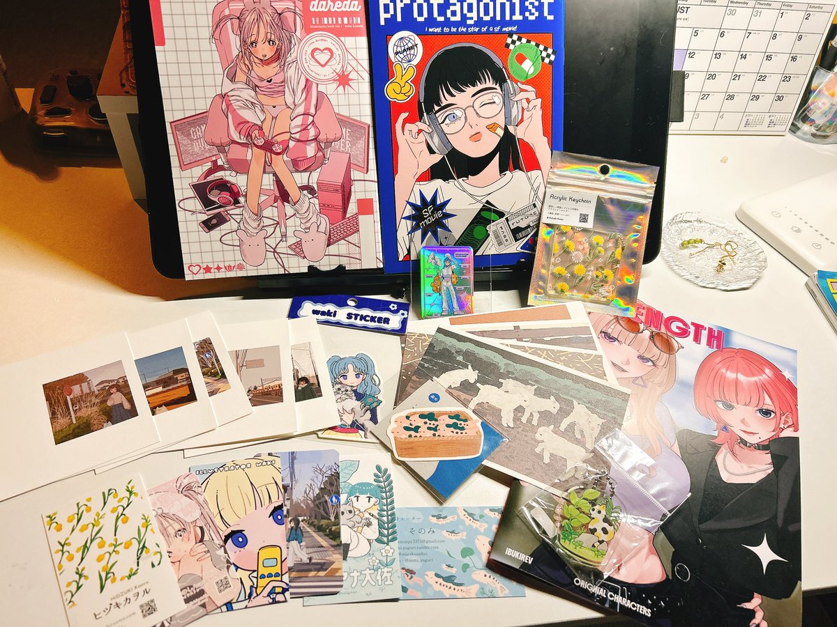 izumi_zumy's tweet image. コミティア戦利品🤍✨
幸せすぎる、、、

#COMITIA153