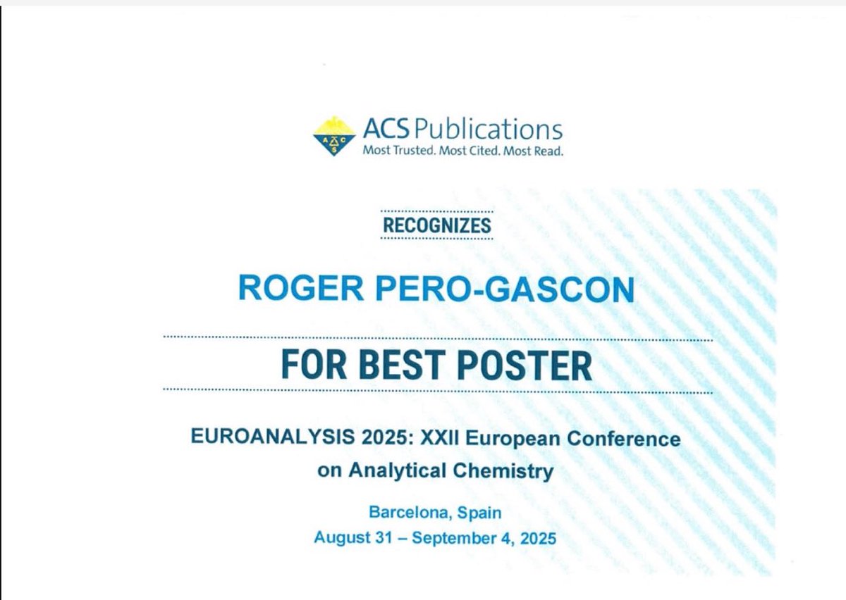 Bioanalysis UB (Universitat de Barcelona) tweet media