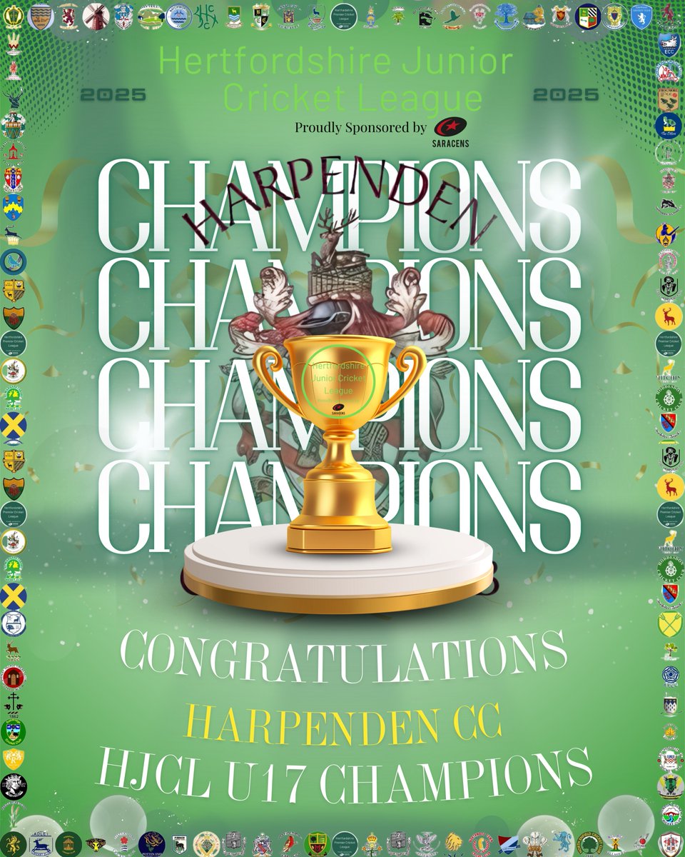 Congratulations to Harpenden CC

2025 HJCL U17 Champions!

#HJCL
