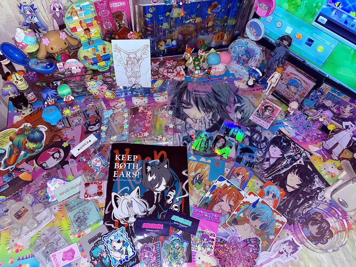 dairokuuu's tweet image. こちᔭ`戦利品♡*.+ﾟ大切に致ਭ・・・🌈
 #COMITIA153