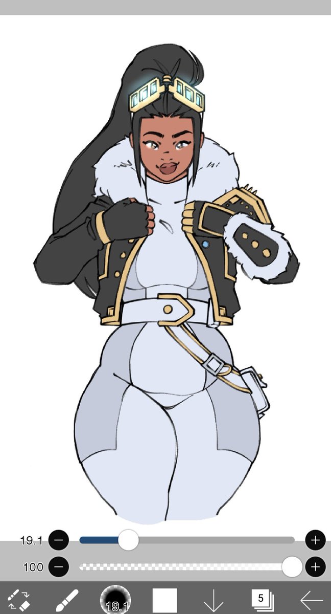 'nother Jaina cuz i luv her 😛😛😛 
#FortniteArt #drawing