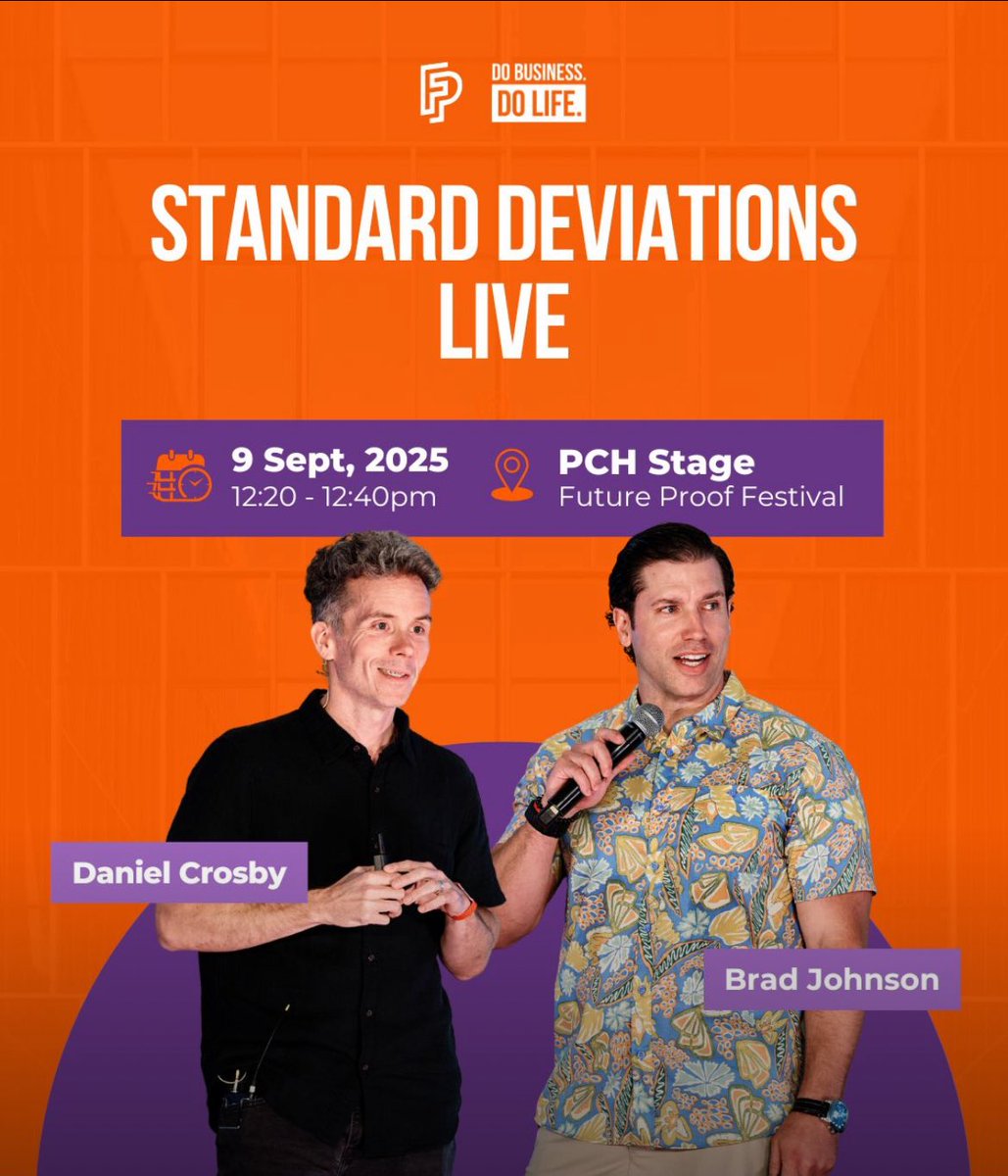 Good morning, Future Proof!

You will not want to miss this conversation about the behaviors that drive the most explosive growth.

Come say hello!

<a href="/Brad_Johnson/">Brad Johnson</a>