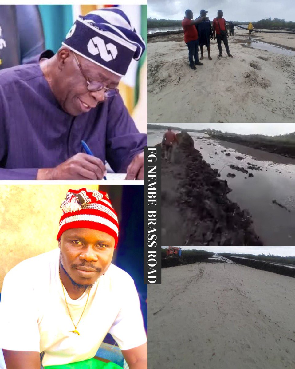 𝗙𝗘𝗗𝗘𝗥𝗔𝗟 𝗚𝗢𝗩𝗘𝗥𝗡𝗠𝗘𝗡𝗧 𝗦𝗛𝗢𝗪𝗦 𝗚𝗘𝗡𝗨𝗜𝗡𝗘 𝗖𝗢𝗠𝗠𝗜𝗧𝗠𝗘𝗡𝗧 𝗧𝗢 𝗡𝗘𝗠𝗕𝗘–𝗕𝗥𝗔𝗦𝗦 𝗥𝗢𝗔𝗗 𝗣𝗥𝗢𝗝𝗘𝗖𝗧

facebook.com/share/p/1DUo7q…

Signed:
𝗠𝗿. 𝗔𝘆𝗲 𝗦. 𝗢. 𝗘𝗴𝗯𝗲𝗿𝗶
Director General, Bayelsa State APC Media Team