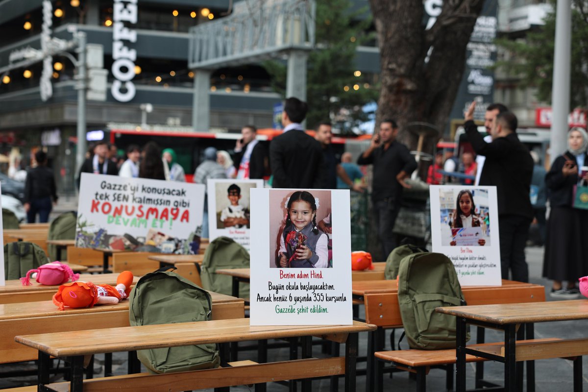 Boş sıralar, İsrail’in utanç tablosudur!