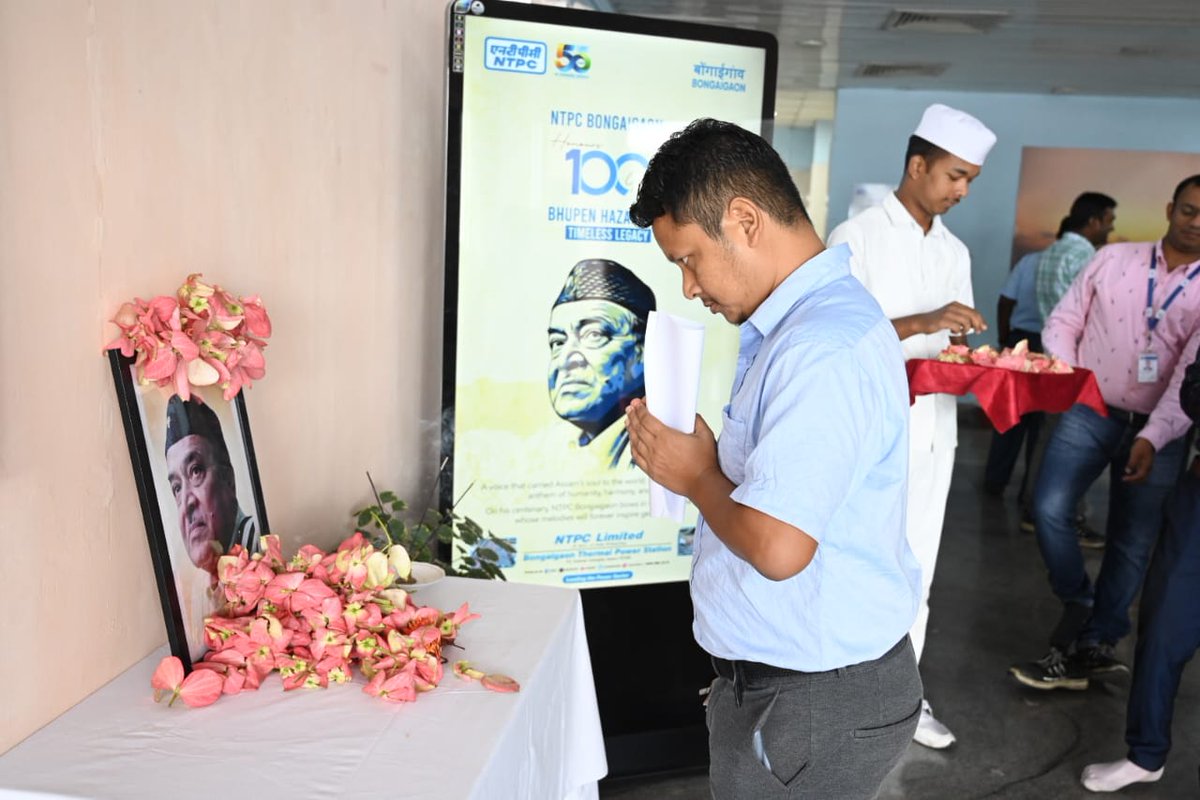 psuconnect's tweet image. NTPC Bongaigaon Pays Homage to Dr. Bhupen Hazarika on His 100th Birth Anniversary...

Read here-👇
psuconnect.in/psu-news/ntpc-… 

#BhupenHazarika100 #TributeToTheBard #NTPCBongaigaon #CulturalIcon #LegacyOfHope 
@ntpclimited