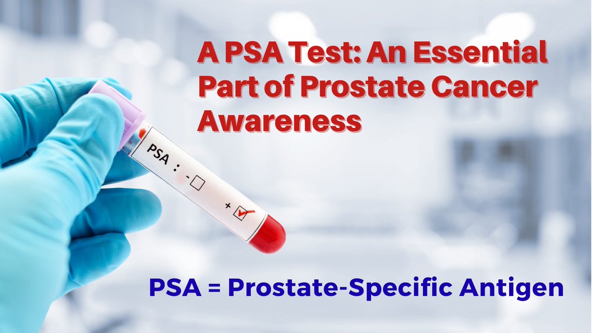 DohOrange's tweet image. September is National Prostate Cancer Awareness Month.

Prostate Cancer is a common cancer among men but it can often be treated successfully.

A PSA test checks for prostate-specific antigen in your blood. High levels can signal prostate cancer. 
Early detection is key.