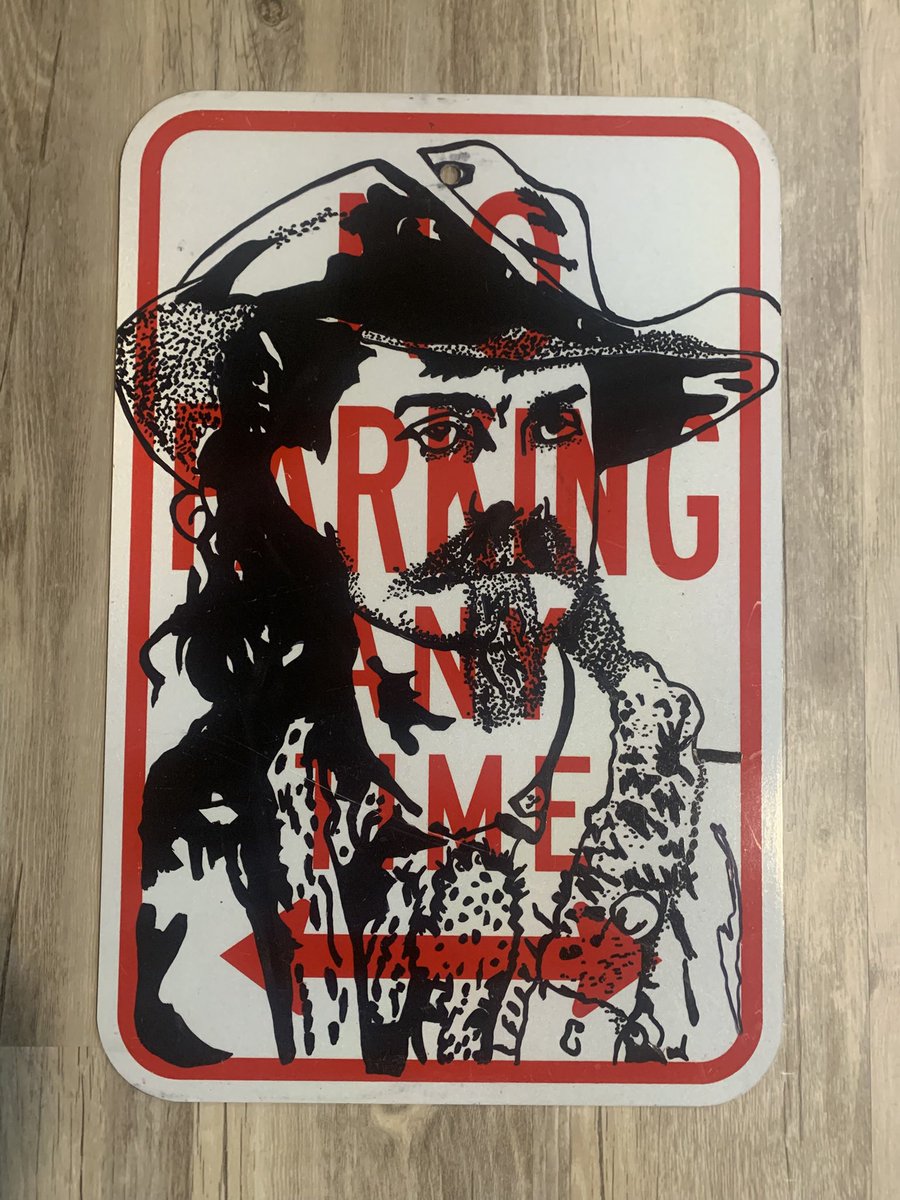 THESIGNTOLOGIST's tweet photo. 🦬 Bill - 12x18 upcycled sign &amp; oil
DM to purchase
#art #artist #artoftheday #artforsale #artcollector #thesigntologist https://t.co/b3S9l6lGuX