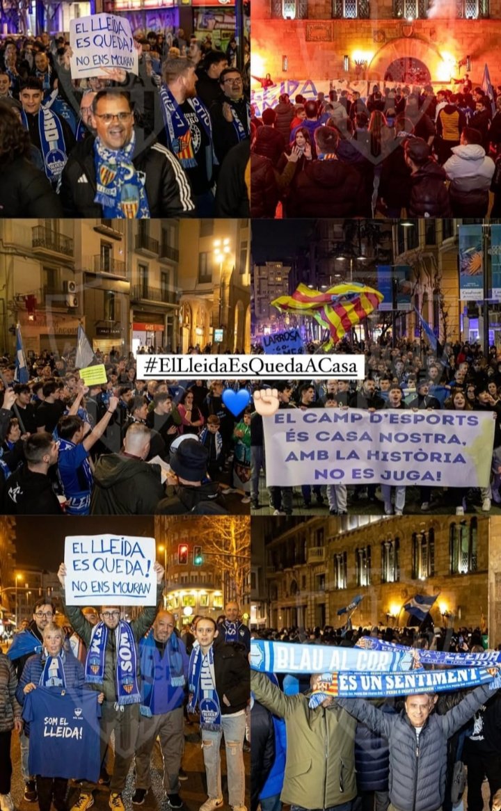Ja ho vam cridar i ho farem les vegades que calguin. El <a href="/LleidaCF/">Lleida CF</a> es queda a casa💙💙💙
