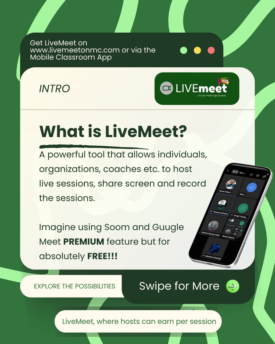 Mobile Classroom App tweet media