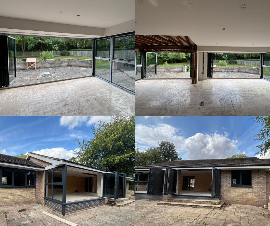 Our team recently completed a full installation at this domestic property in Louth! 

We installed SAS Aluminium Windows, Doors, and Bi-folding Doors throughout the home and to complete the look, we also installed new uPVC Composite Doors at both the front and rear entrances. ☺️