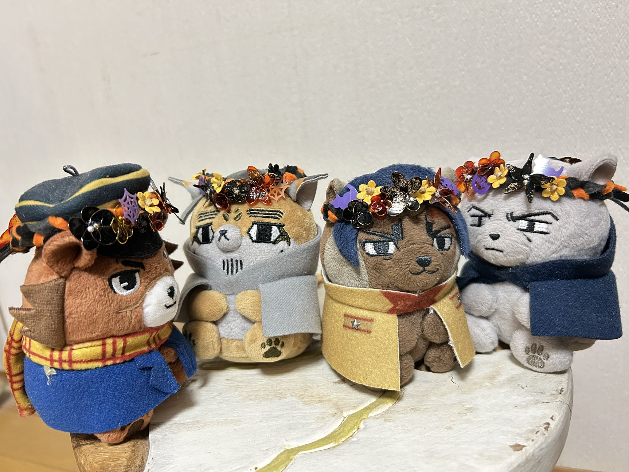 ♥ひろりん♥クレイフラワー♥ハロウィン♥ワンちゃんとネコちゃんの収穫祭 ぽろん on X: 