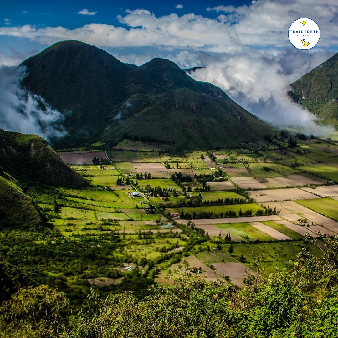 trailforth's tweet image. ⛰️ 🌳 Reserva Geobotánica Pululahua, near #Quito, is a unique, inhabited volcanic crater. Its fertile slopes are cultivated with flowers and vegetables, creating a mystical microclimate with thick clouds.

#Pichincha 🇪🇨  #Ecuador