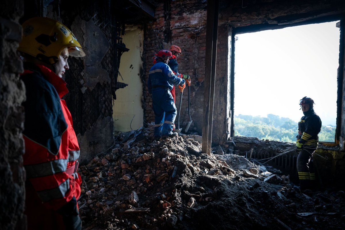 Ce matin, la Première ministre <a href="/Svyrydenko_Y/">Yulia Svyrydenko</a> a informé les ambassadeurs des répercussions de l'attaque aérienne russe contre l'Ukraine le 7 septembre. La Première ministre a demandé aux ambassadeurs d'informer leurs capitales et d'intensifier la pression sur la Russie.