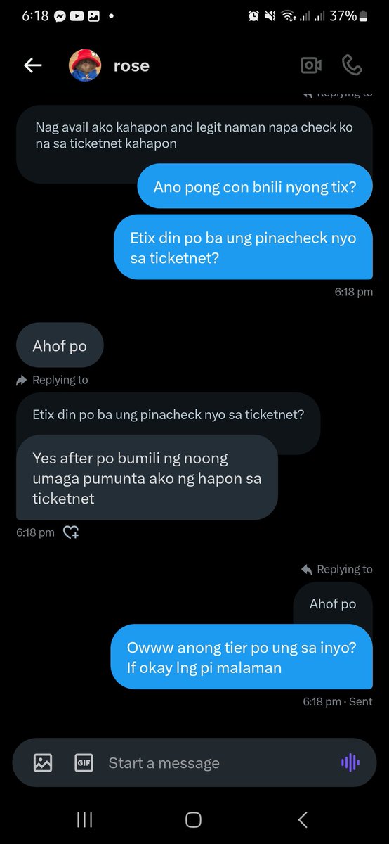 please help rt! scammer alert @/nathansjakespat (old usn)

I'm posting this po for awareness @/jakesnathanspat (current handle)

last aug 19, I dmed pat pra mag inquire if there's still 2 vip tix avail for ahof fancon. Then he sent me this random acc na buyer nya daw