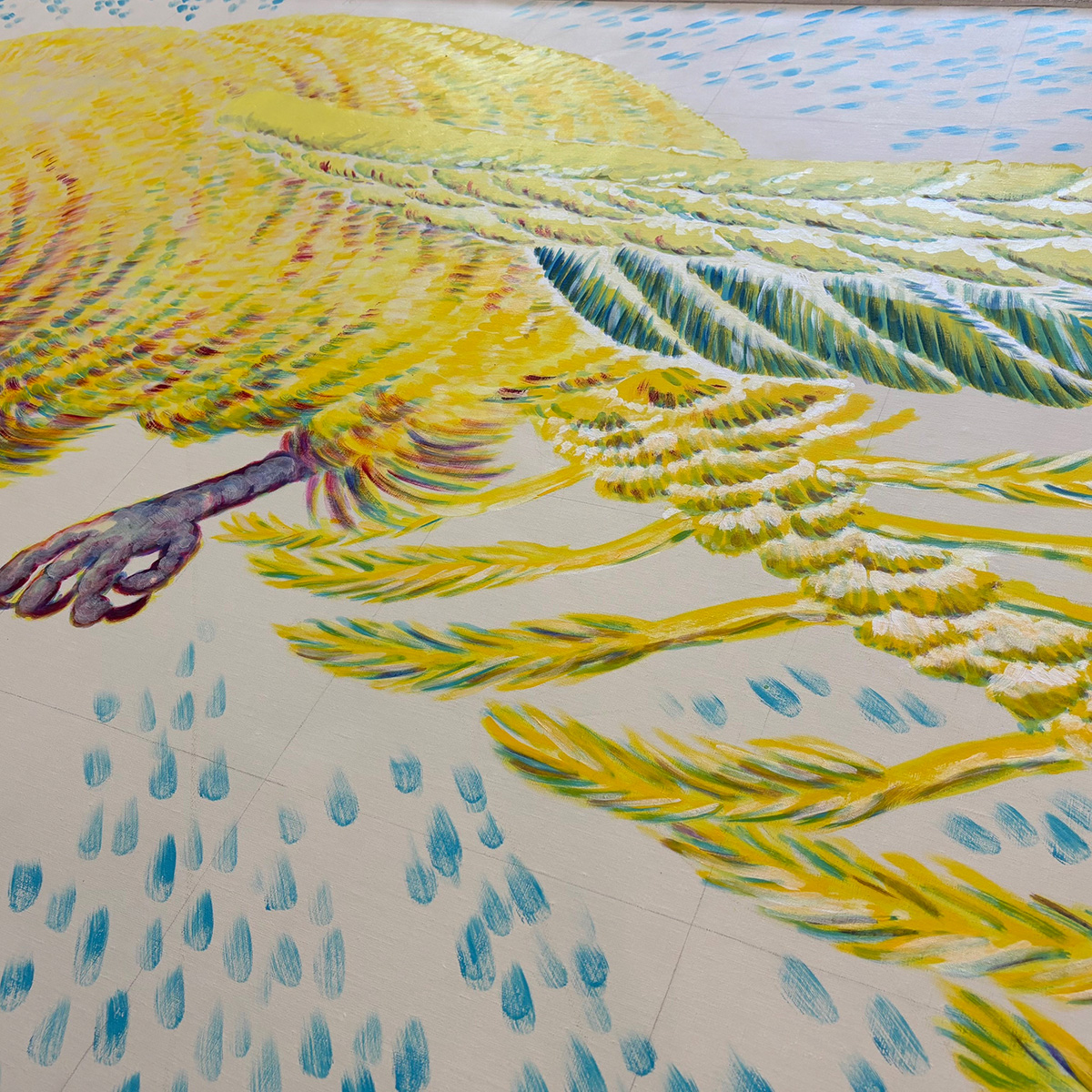 桜の彦根城、F6号油絵、佐原聖春 桜の彦根城、F6号油絵、佐原聖春