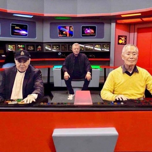 Astro_Cady's tweet photo. 🚀@StarTrek launched #OTD 9/8/1966 with its 1st episode, "The Man Trap." Celebrating #StarTrekDay w/these epic photos - captions on each. #LLAP 🖖
@maejemison @NichelleIsUhura @AstroSamantha #STS54 @WilliamShatner @GeorgeTakei @GineokwKoenig https://t.co/mjIYZSUttq