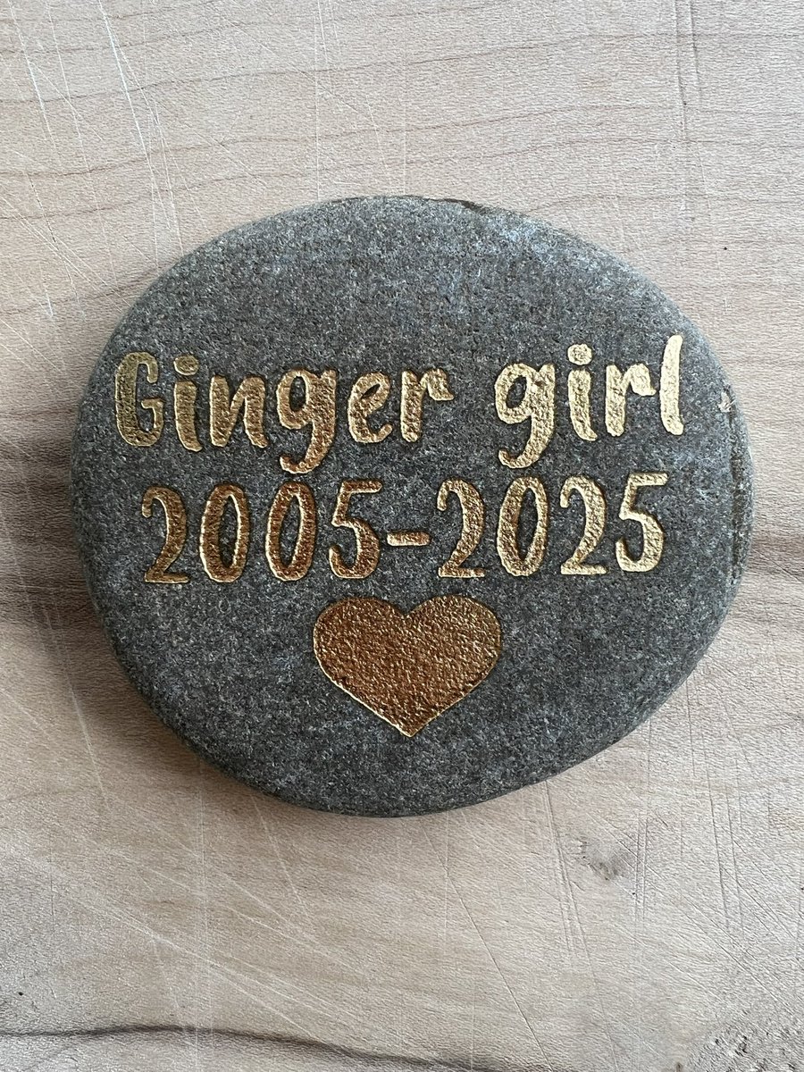 Lovely stone for darling Fairy 🩵🧡