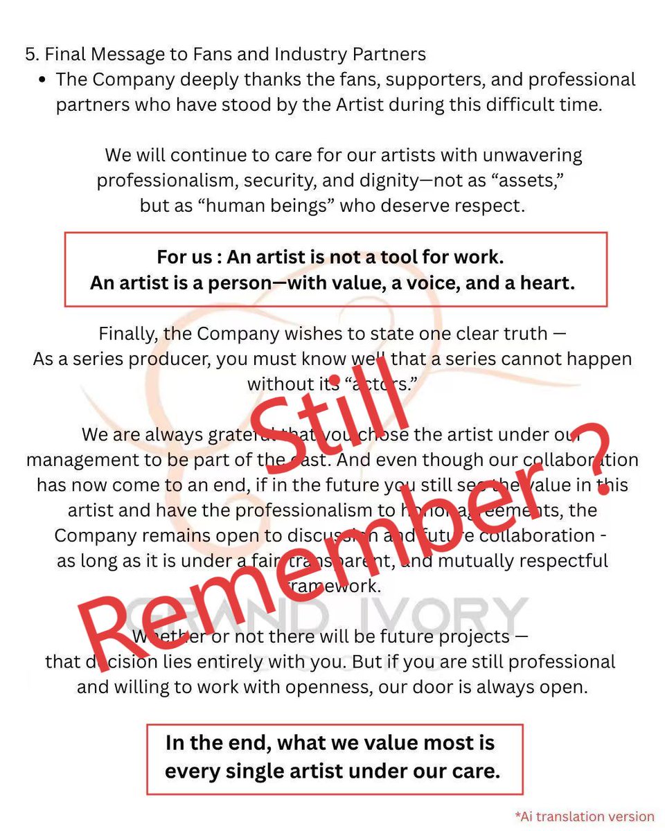 Too much work without rest breaks even the strongest artists.
<a href="/GrandIvoryRec/">GRAND IVORY RECORD</a>  🖕🏻🖕🏻🖕🏻

HEALTH OVER WORK FOR SMART
#GIRTakeCareOfYourArtist 
#GIRDontBeLikeTailai