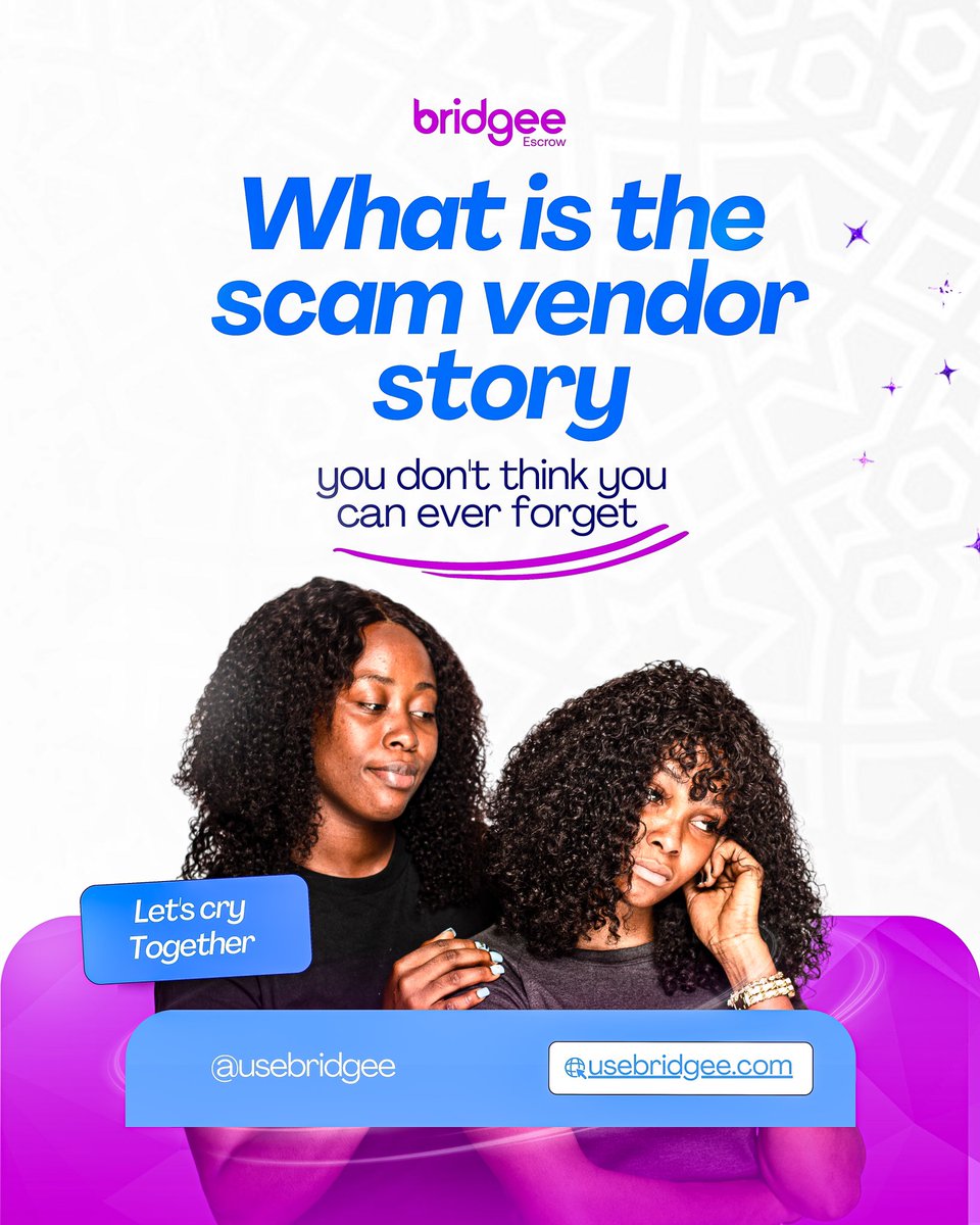 usebridgee's tweet image. If you’ve shopped online, chances are you’ve faced at least one scam vendor…

Which story still makes you shake your head till today? 

Share with us
#bridgee #escrow #onlineshopping #scam
