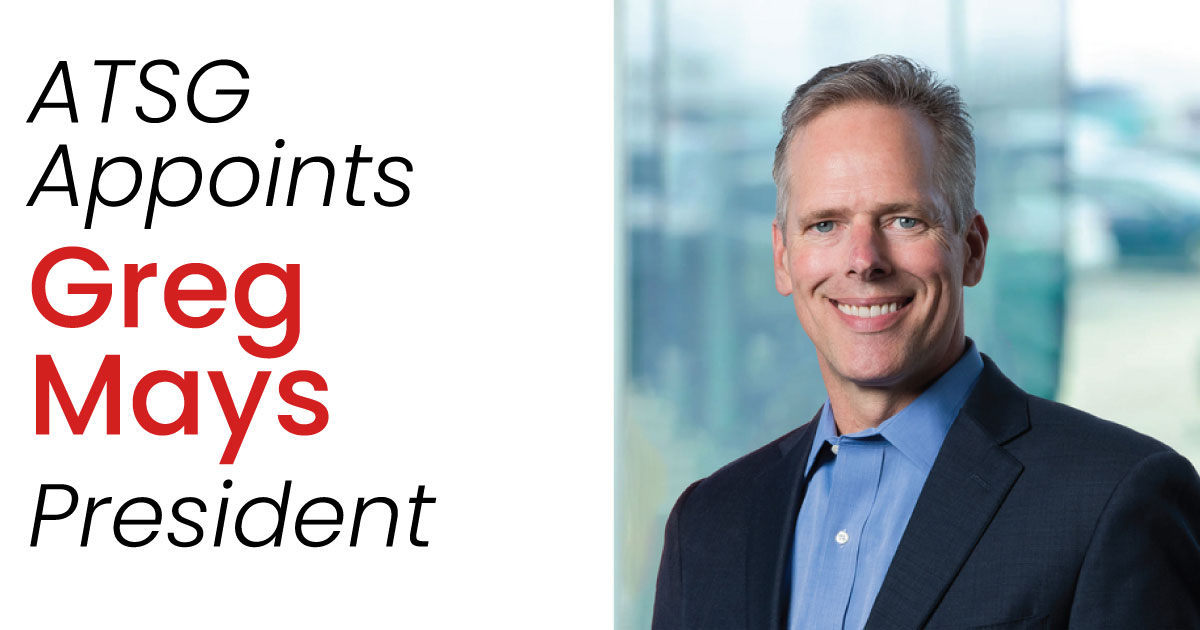Air Transport Services Group has Appointed Greg Mays President.

Read more at: atsginc.com/news-and-media…