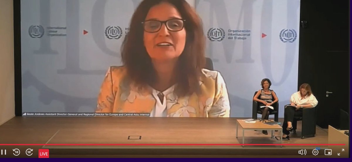 gwi_son's tweet image. Pleased to join @BeateAndrees for the launch of the World Social Protection Report - Companion for Europe &amp;amp; Central Asia. Time to turn evidence into action, leading inclusive, climate-smart, just transitions, with universal #socialprotection at the heart of our collective action.