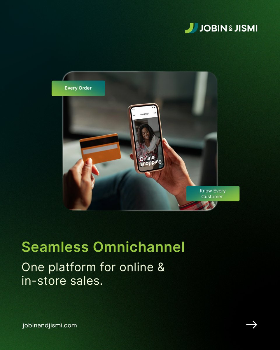 jobinandjismi's tweet image. From disjointed to seamless. Retail that runs itself.

At Jobin &amp;amp; Jismi, we make transformation real with the power of NetSuite.

#JobinAndJismi #NetSuiteCloudERP #Retail #NetsuiteImplementation #SuiteConnect