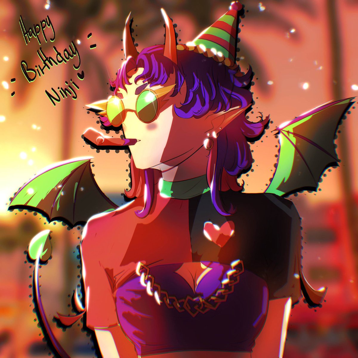 By Bonkcooperchan for my bd yesterday <3 I just love it so much and have to share it 🥹💗 thank you darling.