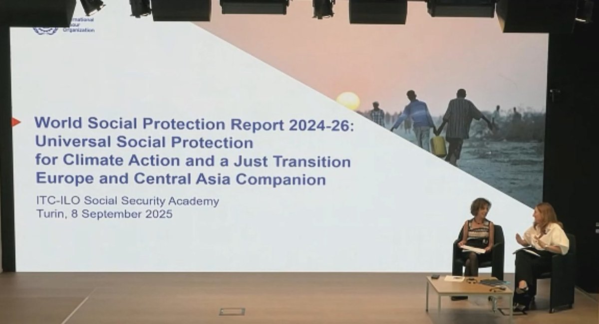 gwi_son's tweet image. Pleased to join @BeateAndrees for the launch of the World Social Protection Report - Companion for Europe &amp;amp; Central Asia. Time to turn evidence into action, leading inclusive, climate-smart, just transitions, with universal #socialprotection at the heart of our collective action.