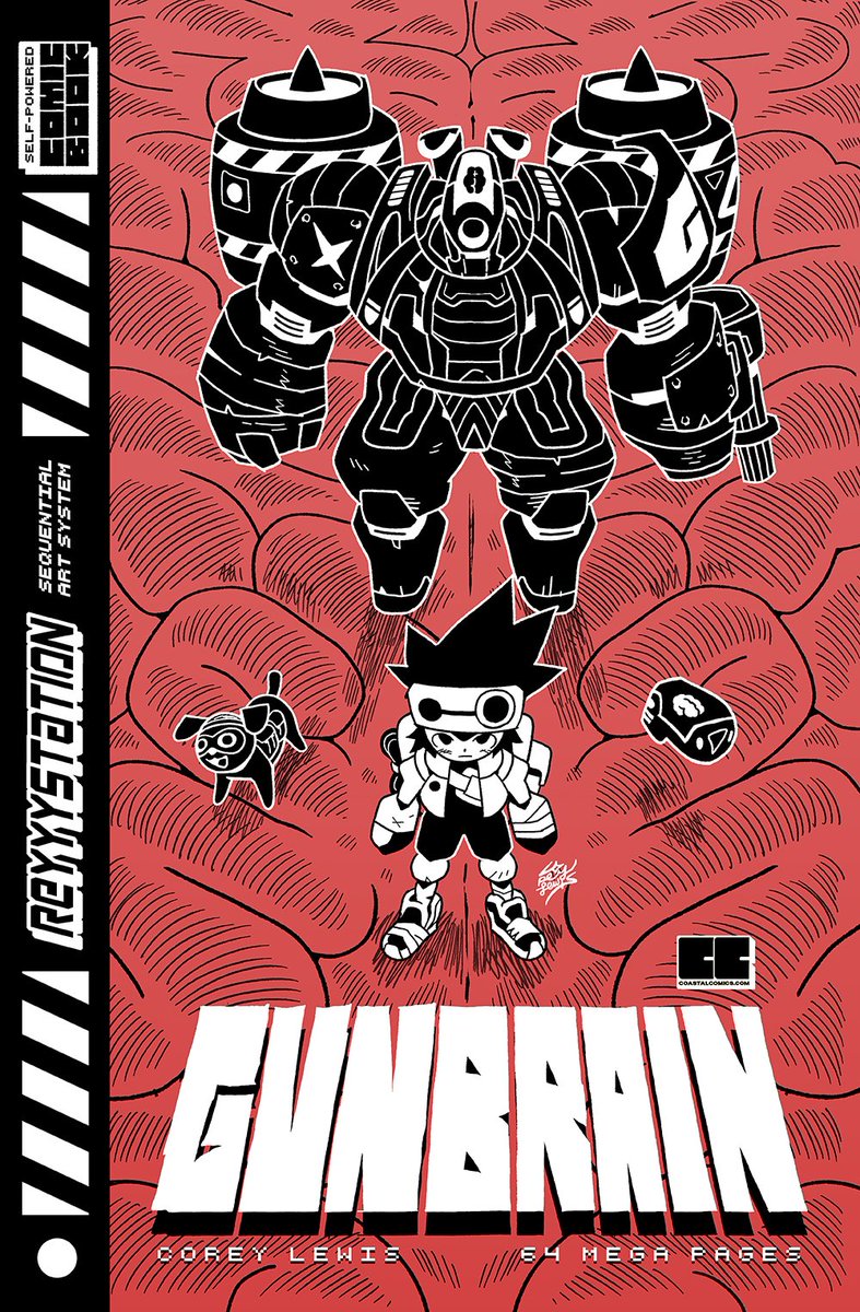 reyyystation's tweet photo. #GUNBRAIN 🔫🧠 [Cover B] by Corey Lewis https://t.co/gU1aau4CFl https://t.co/HzxoRW3qm5